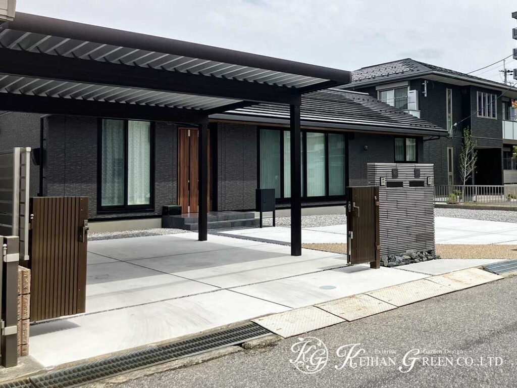 シンプルの中に品を感じるファサードデザイン　彦根市