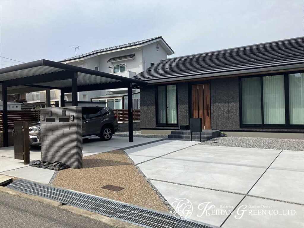 シンプルの中に品を感じるファサードデザイン　彦根市