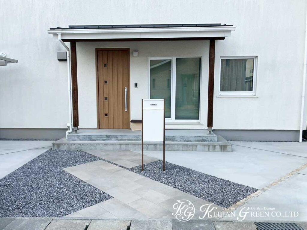 家族もペットも快適に過ごせる外構づくり　東近江市