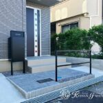 毎日の動線を考えたシンプルな外構デザイン　彦根市