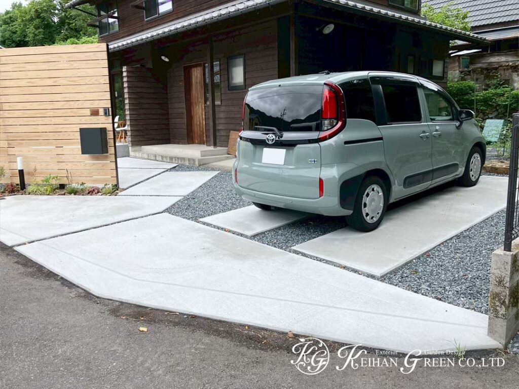 木のぬくもりと安心感をプラスした外構リフォーム　京都市
