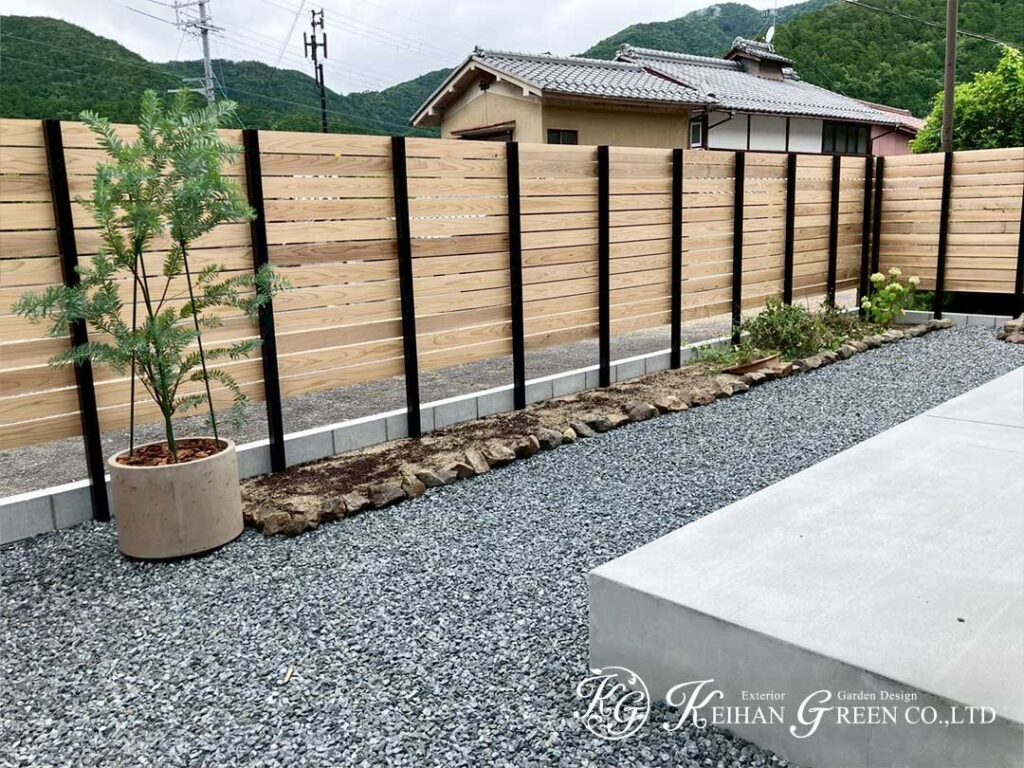 木のぬくもりと安心感をプラスした外構リフォーム　京都市
