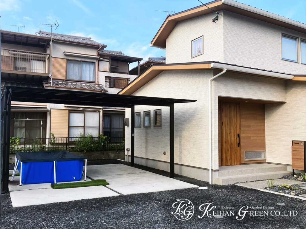 玄関まわりからお庭まで、心地よさをひとつに　大津市